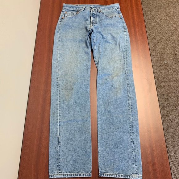 Vintage Men's 501 Levi's High Rise Mom Jeans - Picture 4 of 10